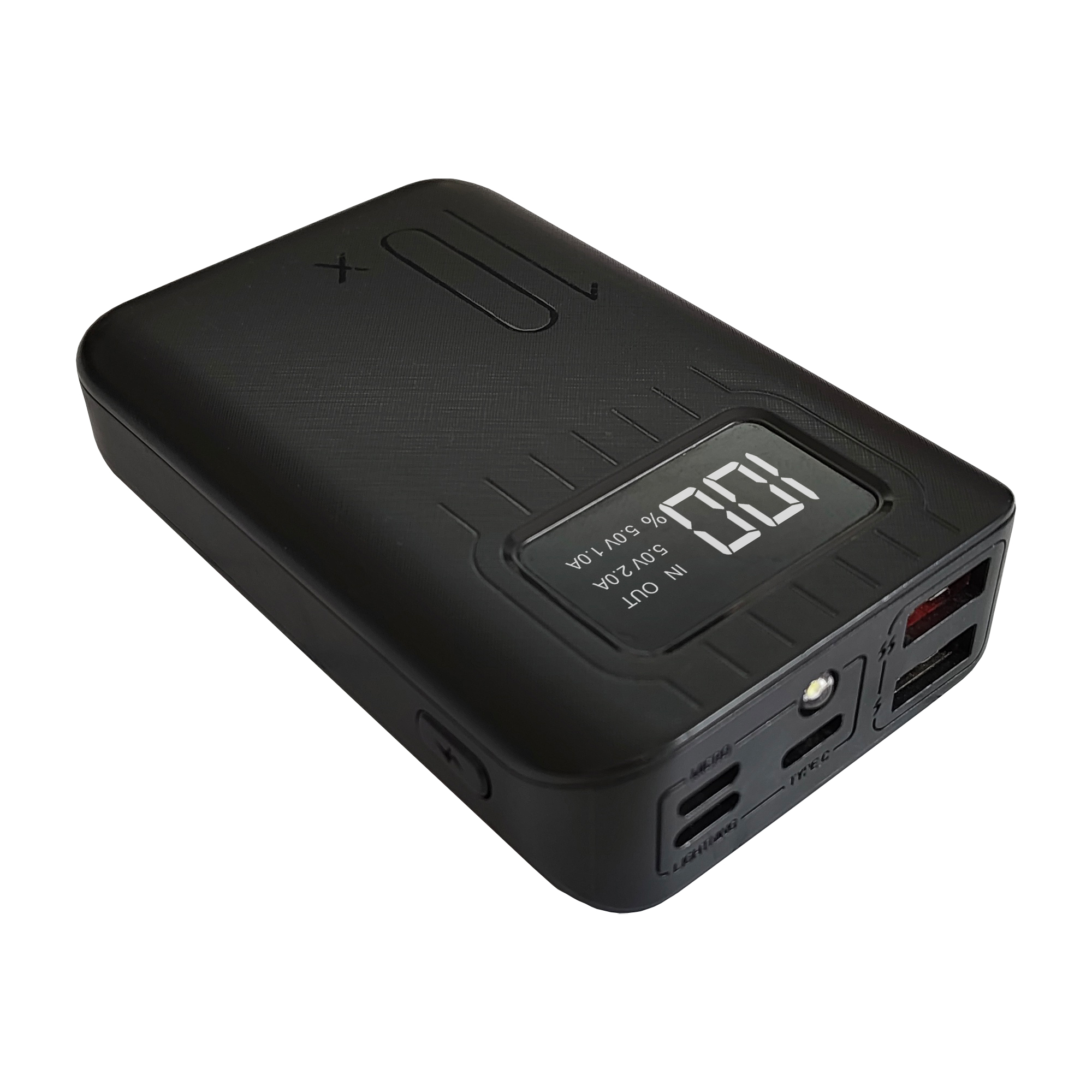 Viking power banka go10, 10000mAh, černá
