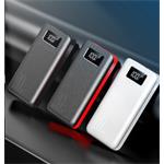 Viking power banka go20, 20000 mAh, černo-červená