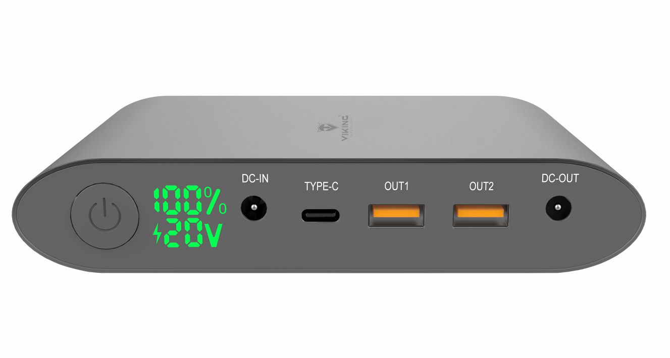 Viking Smartech II Quick Charge 3.0 40000mAh černá