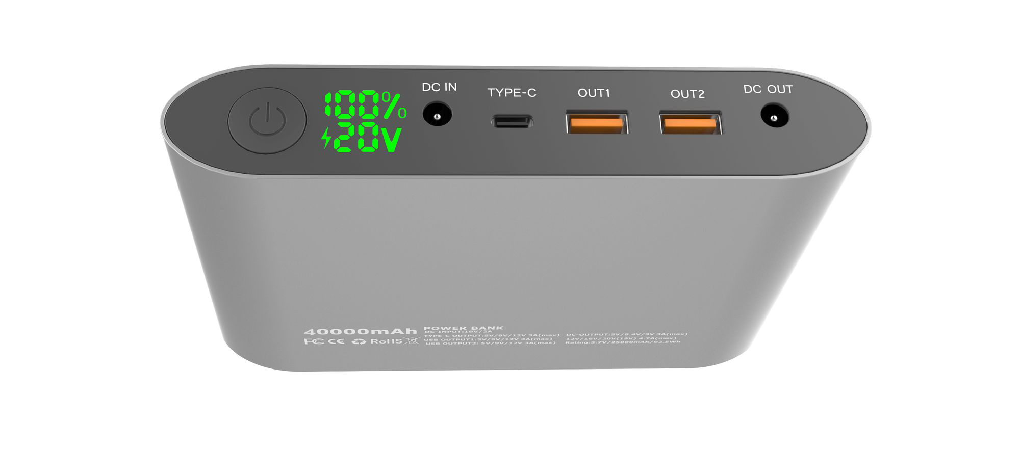 Viking Smartech II Quick Charge 3.0 40000mAh čierna VSMTII40B