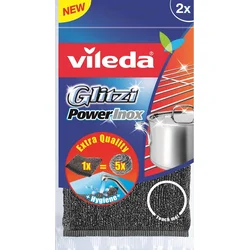 Vileda 141656 Drátěnka Glitzi Power INOX 2 ks