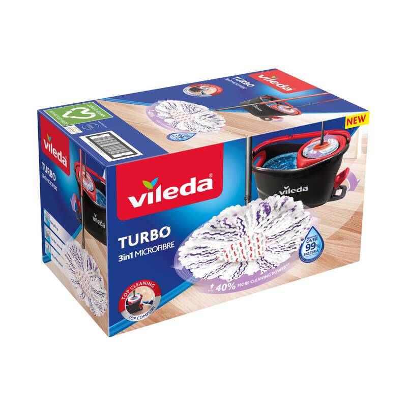 Vileda 167751 Úklidová sada TURBO 3v1