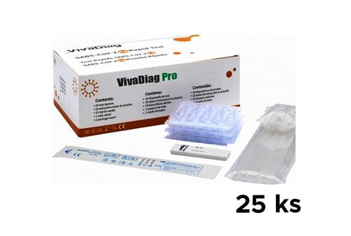 VivaChek Biotech Hangzhou ViVaDiag SARS-CoV-2 Ag Rapid Test - 25ks v balení