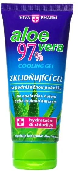 Vivapharm zklidňující gel s Aloe vera 97%, 100 ml