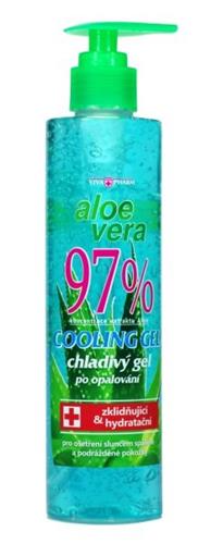 Vivapharm zklidňující gel s Aloe vera 97%, 250 ml