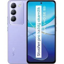 VIVO V40 SE 5G 8GB/256GB, fialová koža