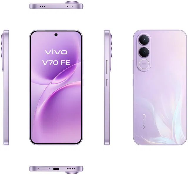 Vivo V70 FE 8GB/256GB Muse Purple (darčekové balenie)