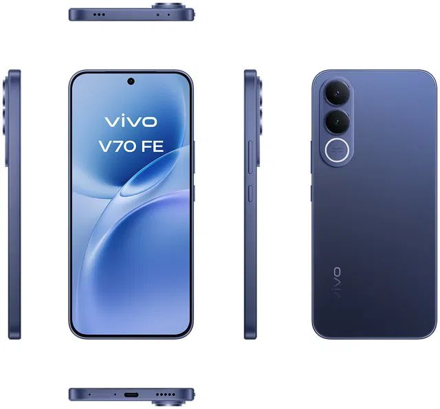 Vivo V70 FE 8GB/512GB Ocean Blue (darčekové balenie)