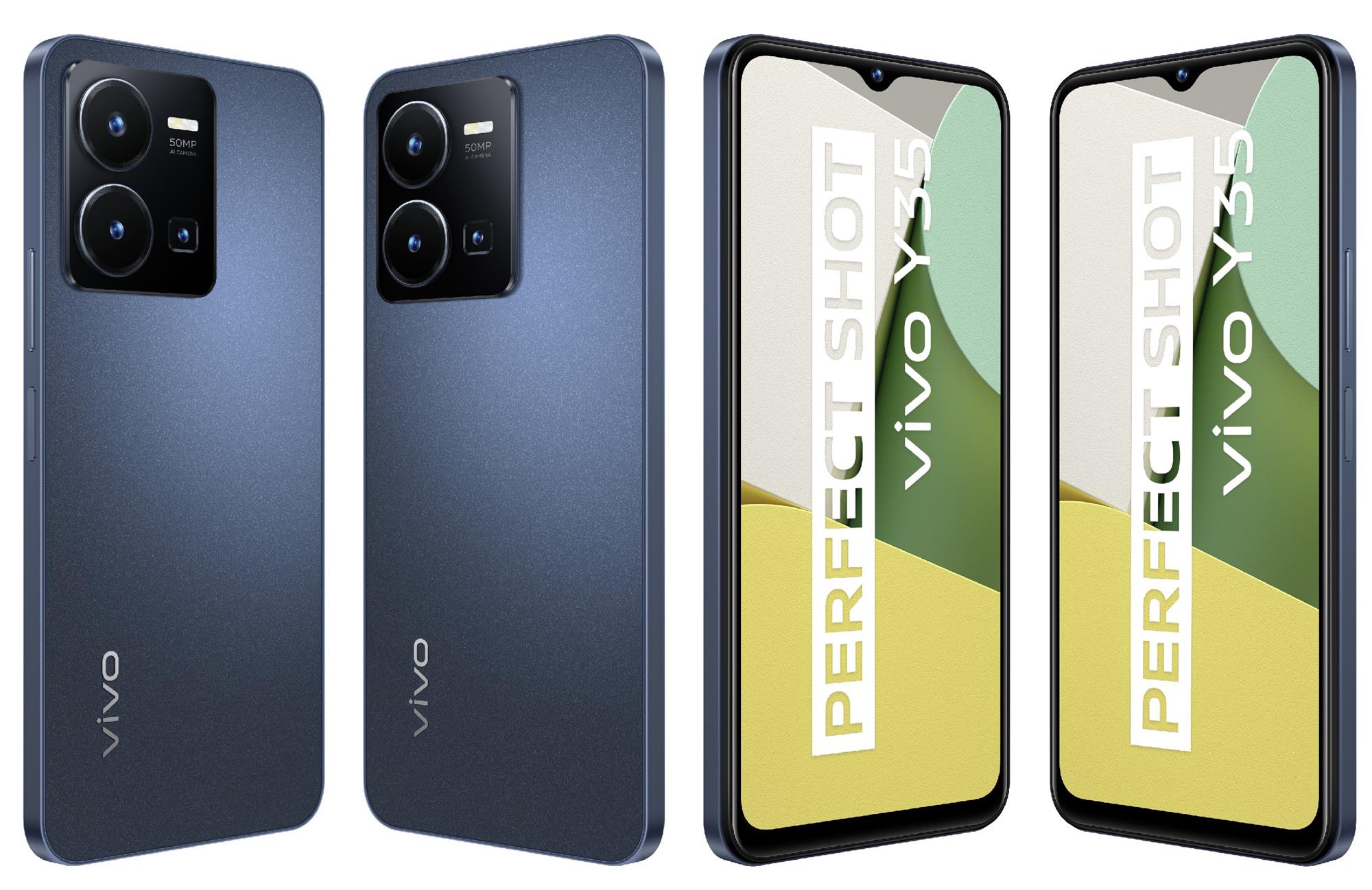 Vivo Y35 modrý