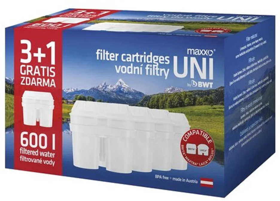 Vodné filtre Maxxo UNI 3+1