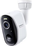 Vonkajšia kamera Baseus Security N1 Plus 2K, sada 4+1, biela