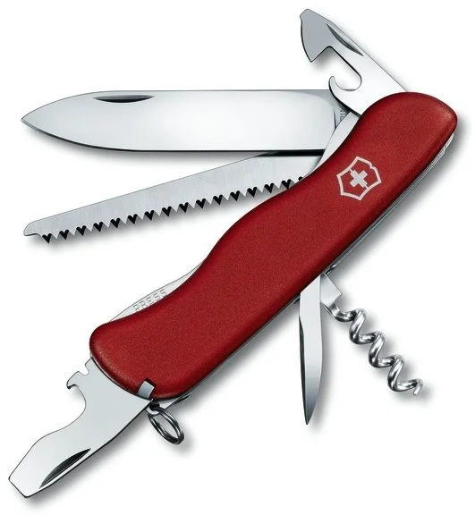 Vreckový nôž Victorinox Forester červený