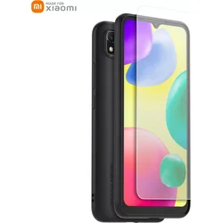 Vyrobené pre Xiaomi TPU kryt + tvrdené sklo pre Xiaomi Redmi 9C/10A Black
