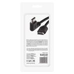 Vysokorýchlostný kábel HDMI 2.0 A vidlica - A vidlica 90° 1,5 m