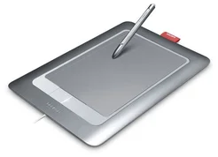 Wacom Tablet Bamboo Fun Medium Pen & Touch, A5 Wide, USB