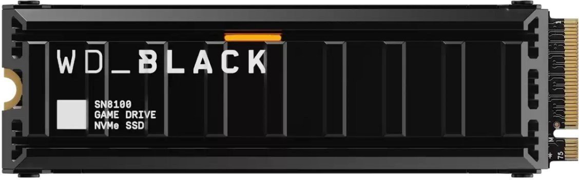WD Black SSD SN8100 8TB NVMe s chladičem