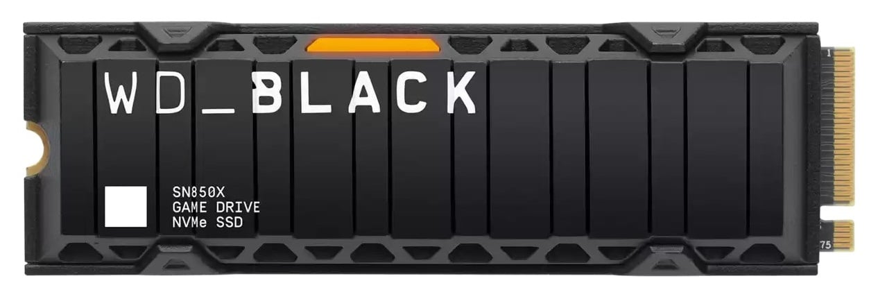 WD BLACK SSD SN850X 8TB NVMe s chladičem