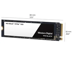 WD BLACK SSD WDS500G2X0C 500GB NVMe M.2 PCIe Gen3