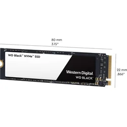 WD BLACK SSD WDS500G2X0C 500GB NVMe M.2 PCIe Gen3