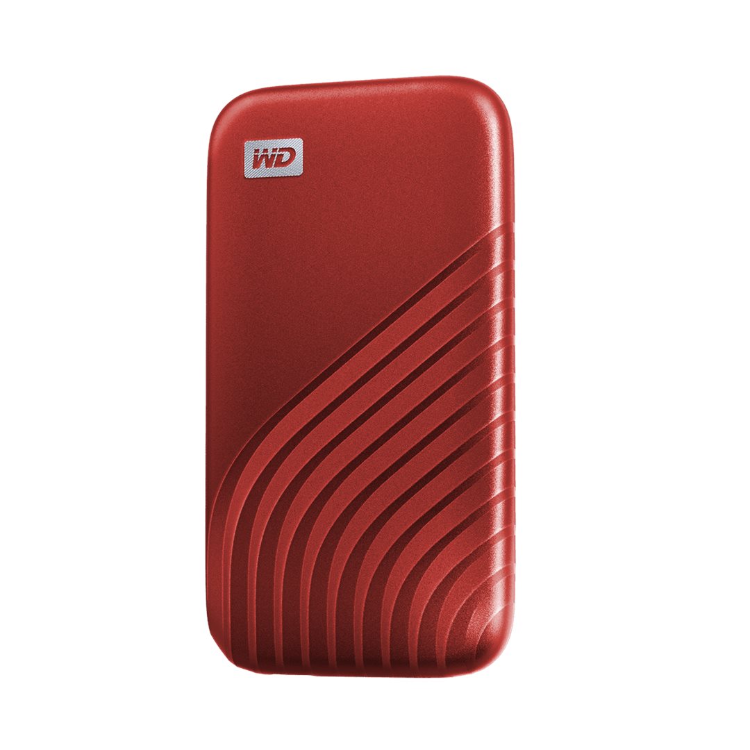 WD My Passport SSD 2TB červený