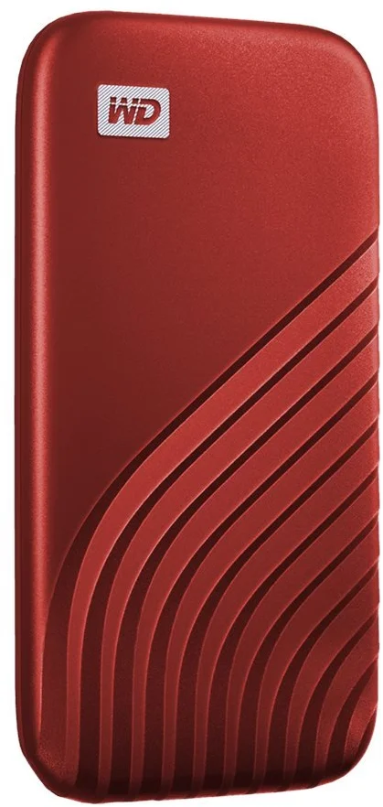 WD My Passport SSD 2TB červený