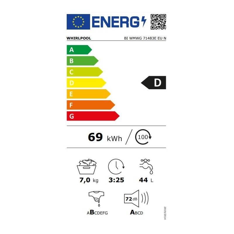 Whirlpool BI WMWG 71483E EU N
