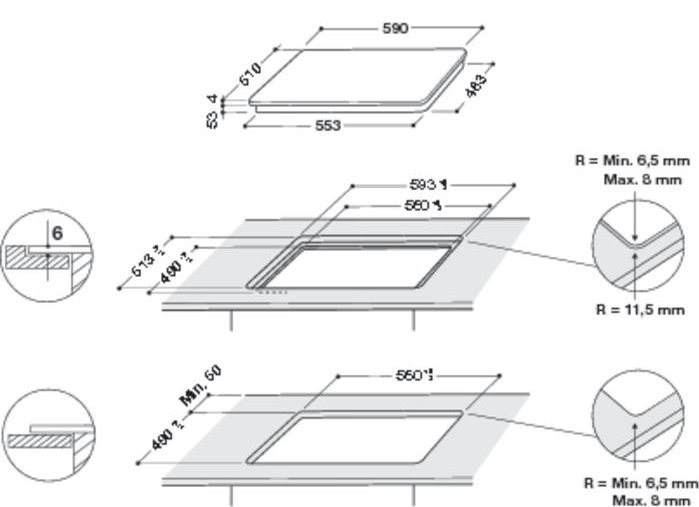Whirlpool SMC 604F/NE