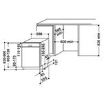 Whirlpool WBO 3T333 P 6.5 X