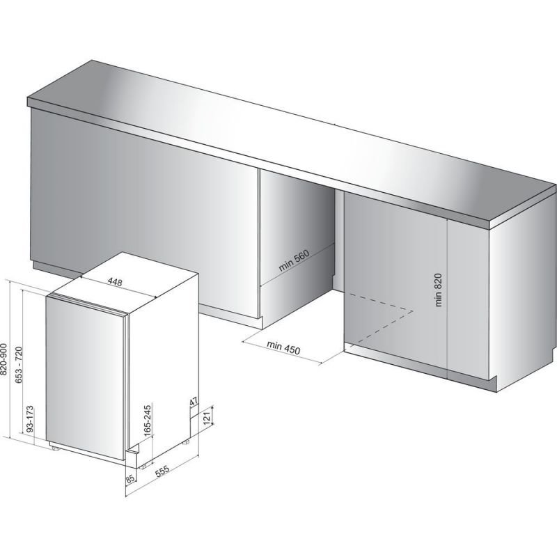 Whirlpool WSIP 4O23 PFE