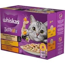Whiskas Tasty Mix Creamy Creations 12x85g kapsička pro kočky