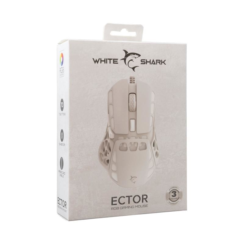 White Shark ECTOR, bílá