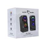 White Shark FLOW, 2.0/5W, čierna