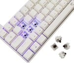 White Shark SHINOBI 2, biely (US + hnedé spínače)