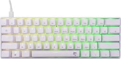 White Shark SHINOBI 2, biely (US + hnedé spínače)