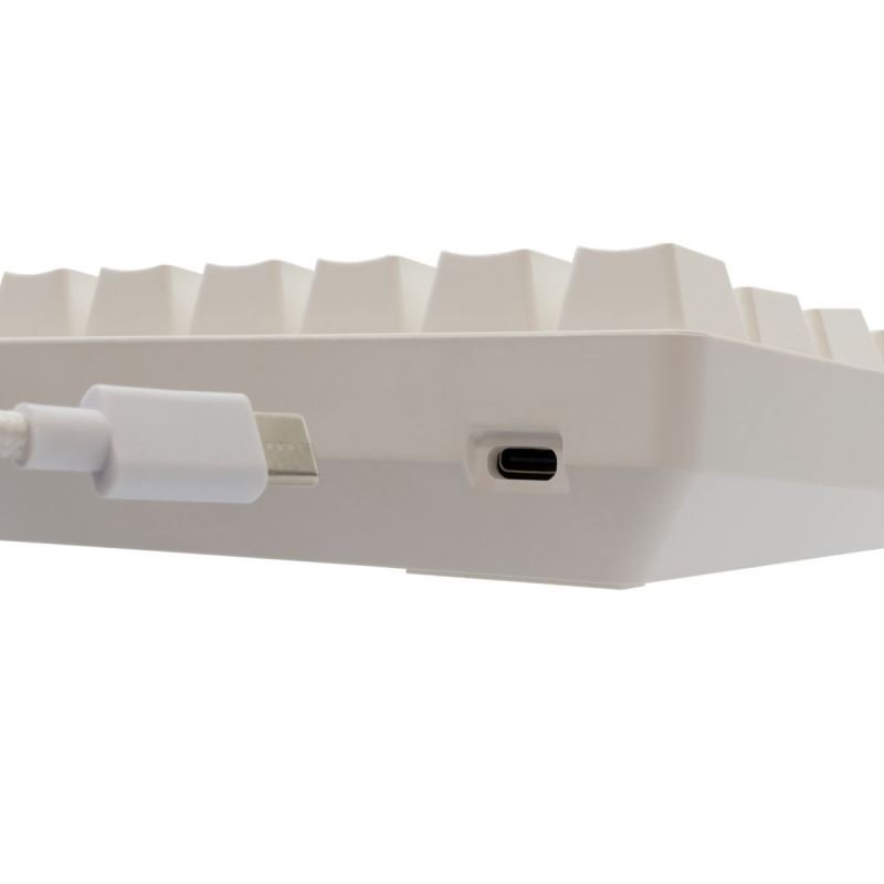 White Shark SHINOBI 2, bílá (US + červené switche)