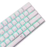 White Shark SHINOBI 2, bílá (US + červené switche)