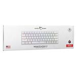 White Shark WAKIZASHI 2, bílá (US + červené switche)