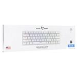 White Shark WAKIZASHI 2, bílá (US + modré switche)