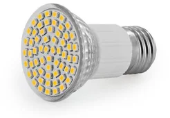 Whitenergy E27 MR16 3W 60 SMD LED teplá bílá