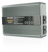 Whitenergy měnič napětí DC/AC 12V / 230V, 1000W, 2 zásuvky