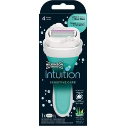 Wilkinson Sword Intuition Sensitive Care holící strojek + 1 náhradní hlavice