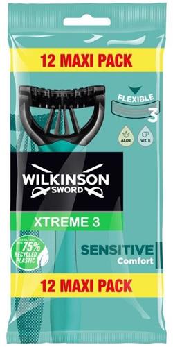 Wilkinson Sword Xtreme3 Sensitive Pure 12 ks
