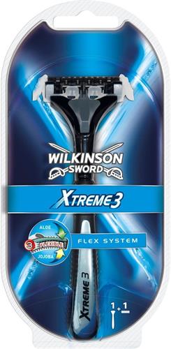 Wilkinson Sword Xtreme3 System holící strojek + 1 náhradní hlavice