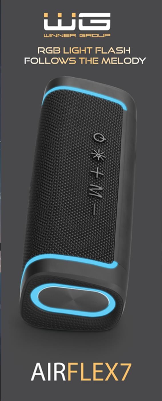 WINNER GROUP bluetooth reproduktor WG AirFlex7