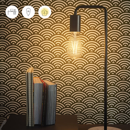 WiZ Wifi chytrá žárovka filament ST64 E27 WZE21016411-A