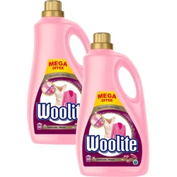 WOOLITE Delicate & Wool 2x3.6l / 120 pracích dávek