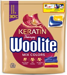 Woolite gélové kapsule Pro-Care s keratínom 33 ks 5900627094152