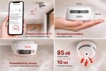 X-Sense XS01-WX Wi-Fi detektor dymu