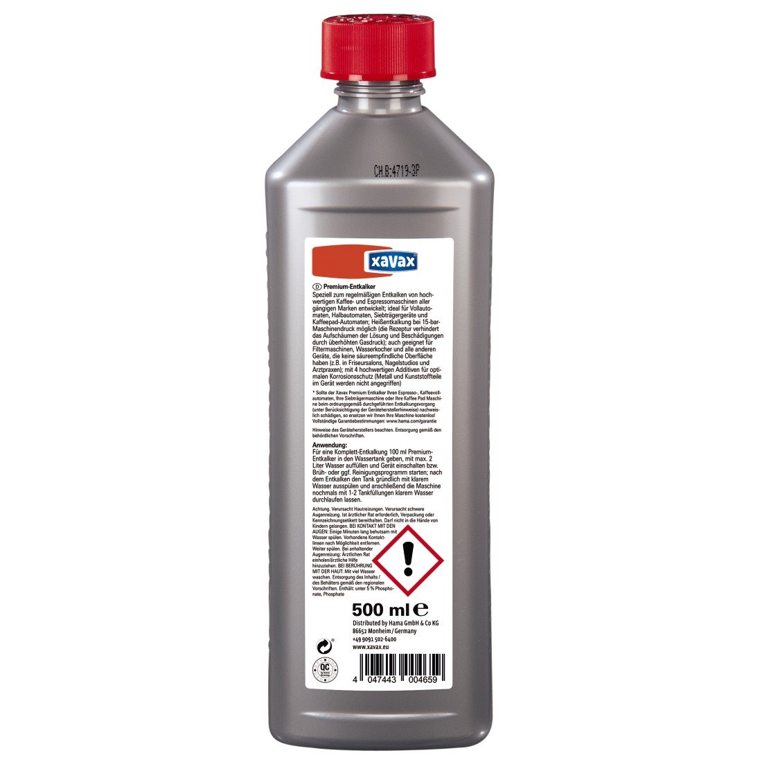 Xavax odstraňovač vodného kameňa 500 ml (110732)