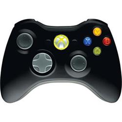 XBOX 360 gamepad Wireless Controller, black, bezdrátový (funguje i s PC) - rozbaleno